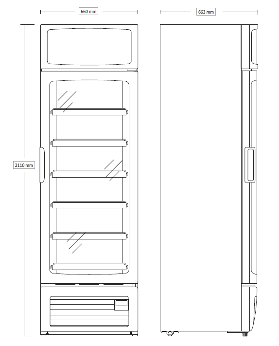 Kaappipakastin KF 870 E Uusi